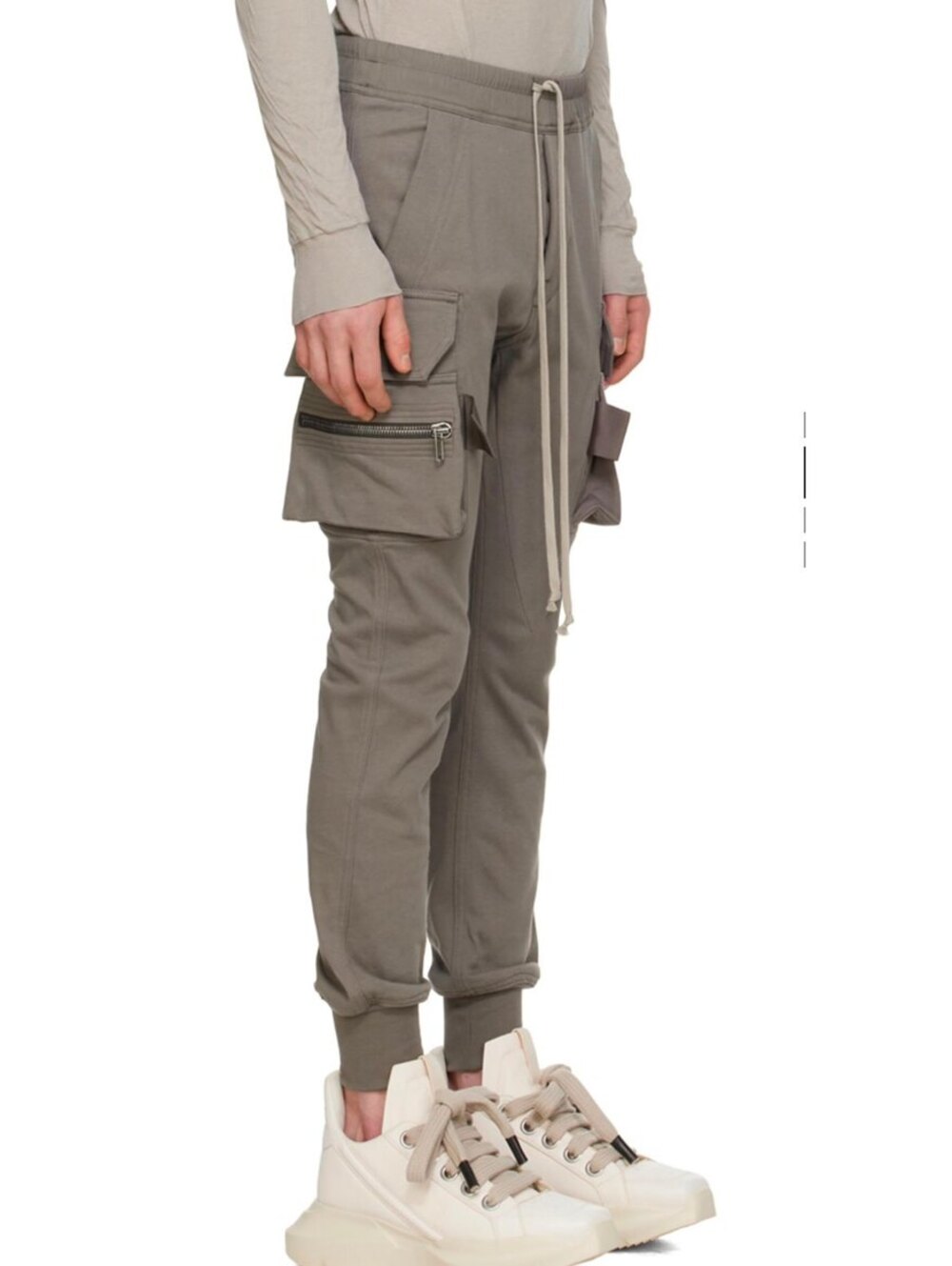 Rick Owens Mastodon Cargo Sweatpants Size 48 Made in Italy